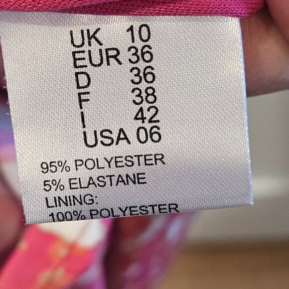 GINA BACCONI WRAP DRESS - PRISTINE! - Picture 6 of 7